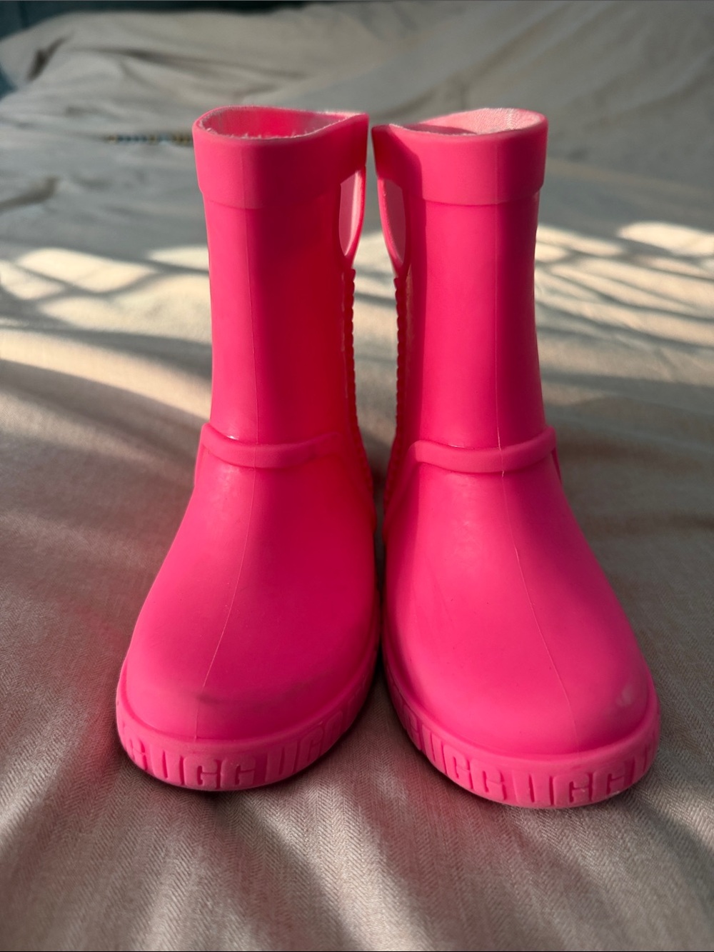 Ugg Kids Pink Rain Boots